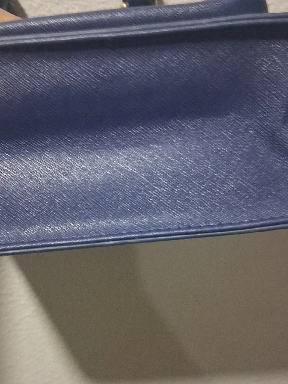 Marvel  Loungefly Navy Blue Satchel Crossbody with Gold Accent